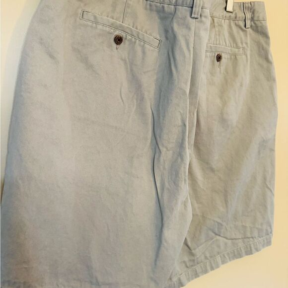 Caribbean Joe Tan Flat Front Relaxed Fit Shorts - Picture 5 of 7